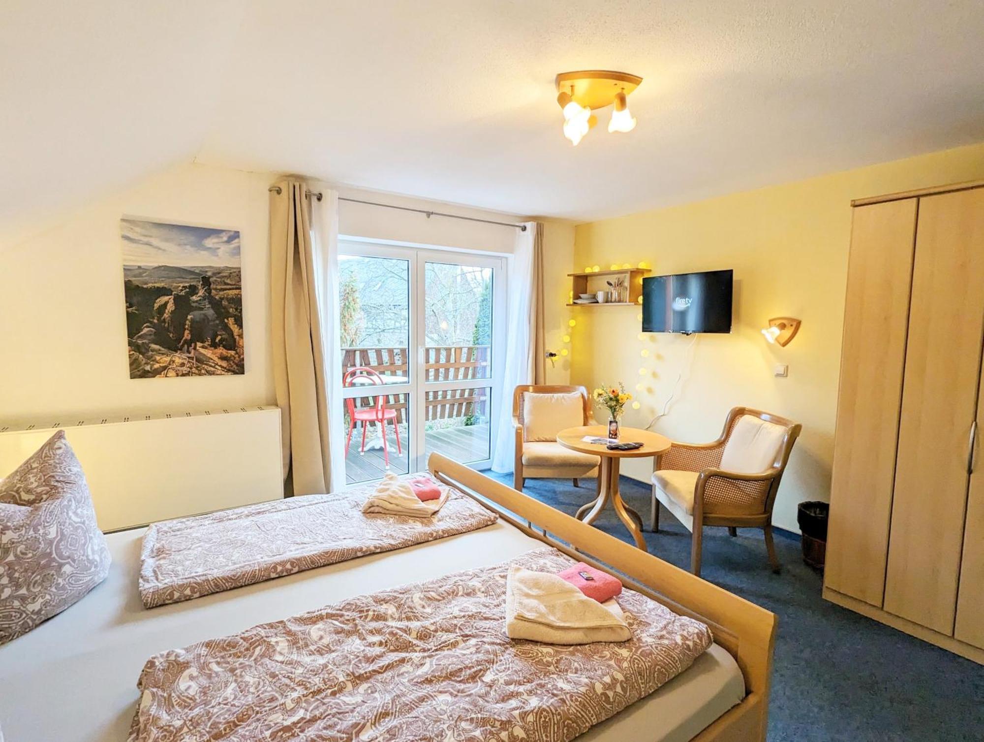 Ferienwohnung L9 - Urlaubsmagie - Balkon & Direkt Am Wanderweg Sebnitz Exterior foto